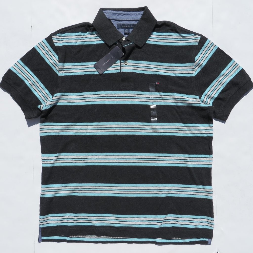 Tommy Hilfiger Polo Shirt Men's Large L NEW